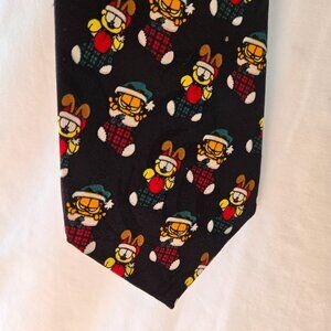 Garfield and Odie Christmas Winter Holiday Stocking Tie 61" Long